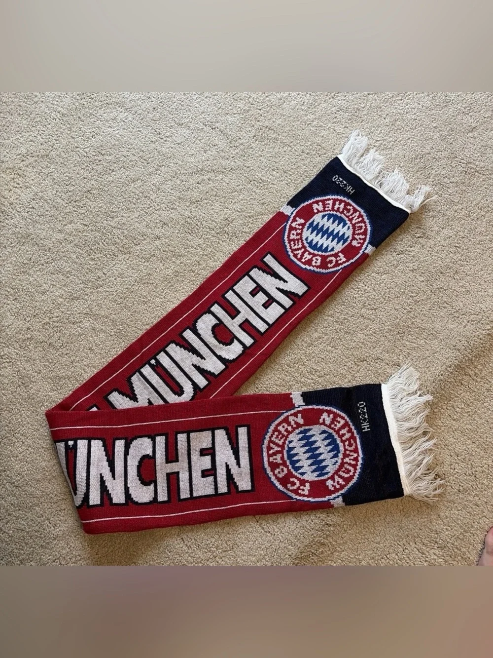 FC Bayern Munchen Munich Soccer Football Scarf